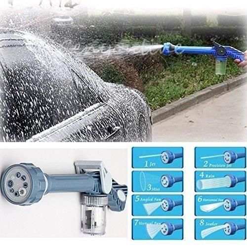 8 in 1 Turbo Spray Gun For Garden,Car & Home Cleaning
