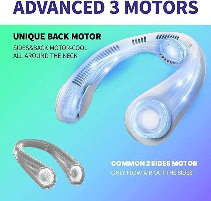 Bladeless Rechargeable Neck Fan