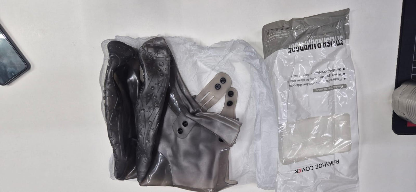 Shoe Covers with Button Closure