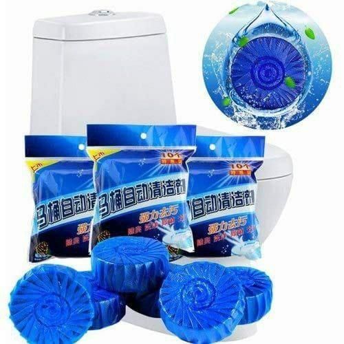 Toilet Deodorizer Bathroom Cleaner Tablet Pack of 1 (10pc)