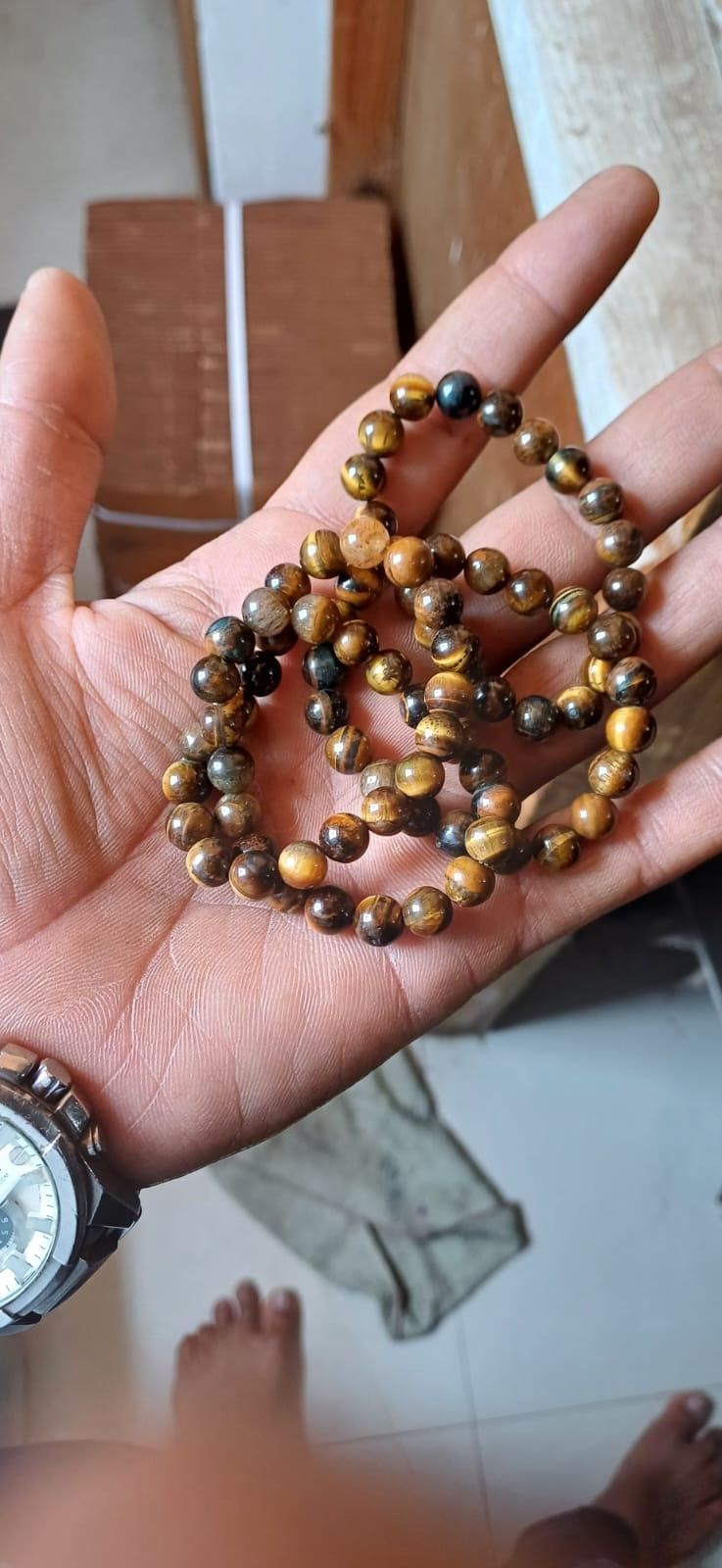 Tiger Eye Yellow Healing Stone Bracelet