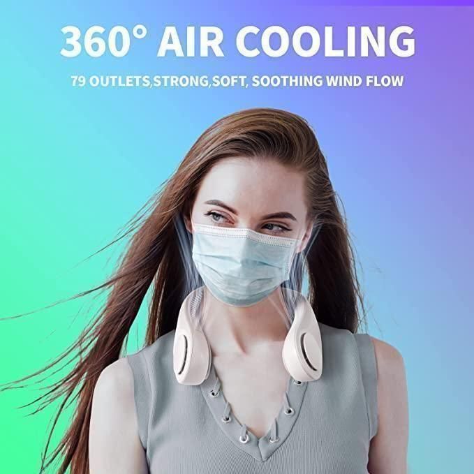 Bladeless Rechargeable Neck Fan