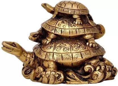 3 Tiered Tortoise Family For Health & Good Luck
