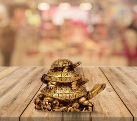3 Tiered Tortoise Family For Health & Good Luck