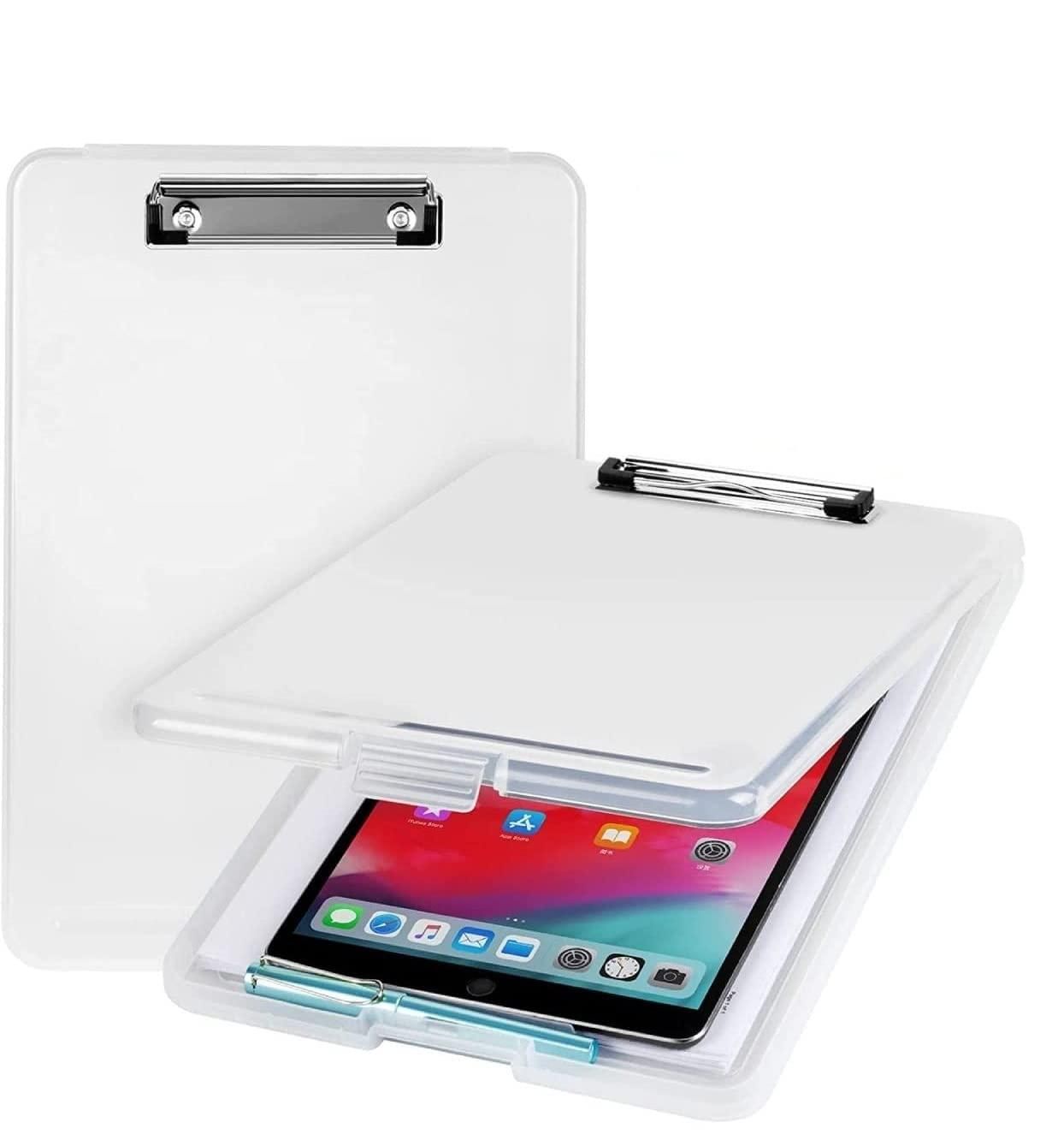Clipboard Paper Holder with Storage