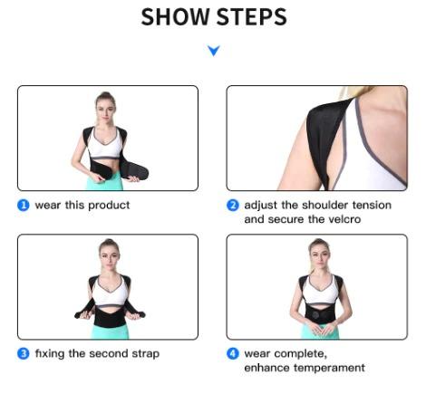 Back Posture Corrector/Pain Relieve Belt