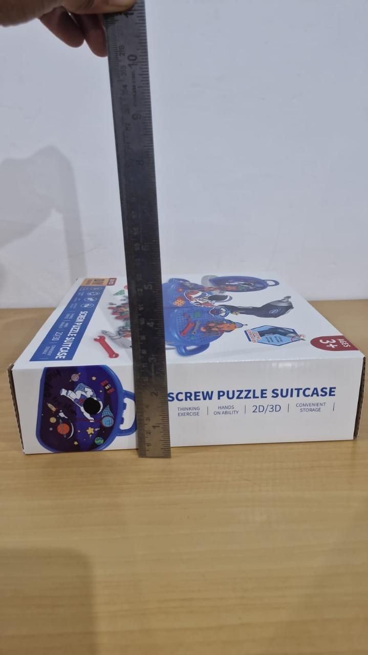 Screw Drill Puzzle Box for Kid's