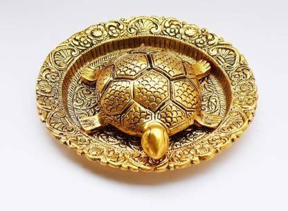 Tortoise on Glass Plate Vastu Yantra