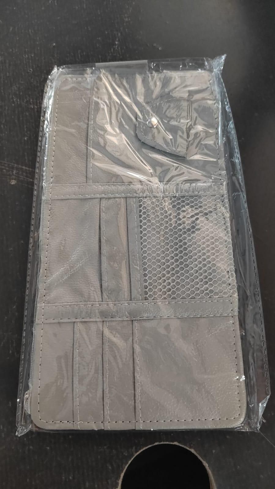 Car Sun Visor Storage Pouch