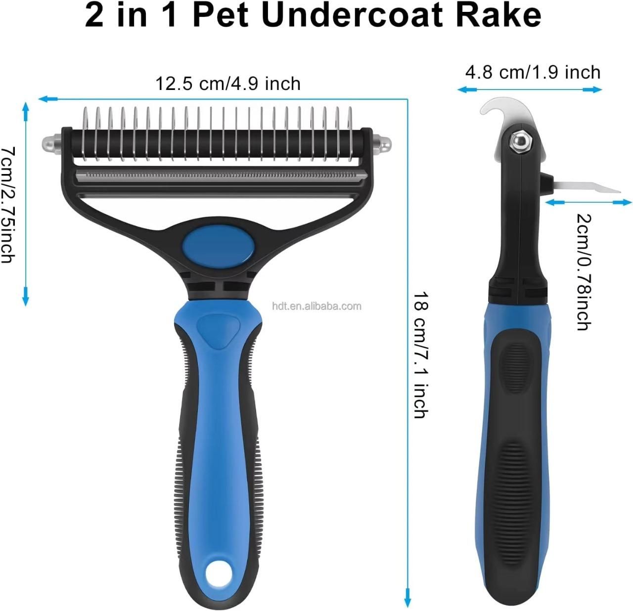 2 in 1 Deshedding Brush