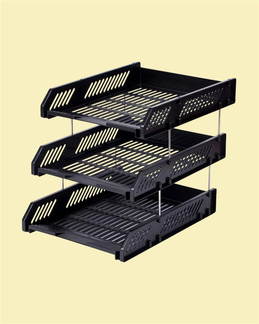 Foldable File Tray Rack