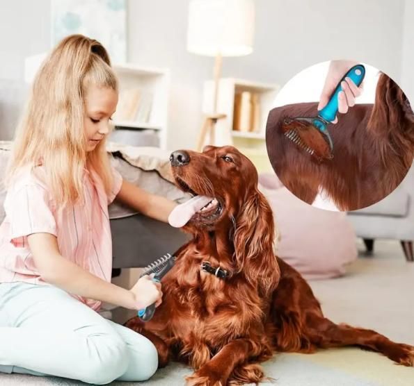 2 in 1 Deshedding Brush
