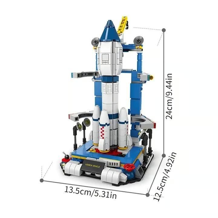 8 in 1 Spacecraft Building Blocks