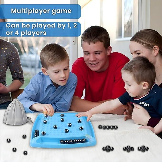 Magnetic Chess Game with 20 Steel Balls