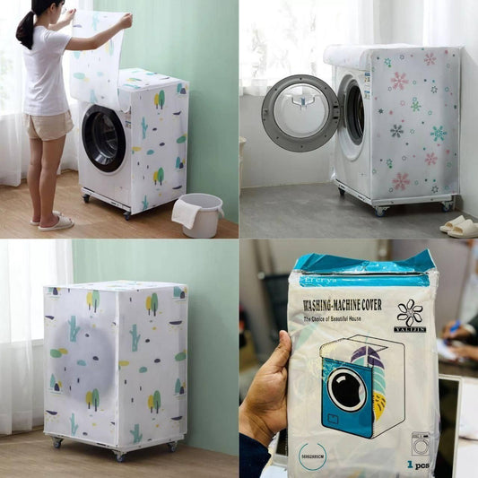 Folding Washing Machine Cover Pack of 2