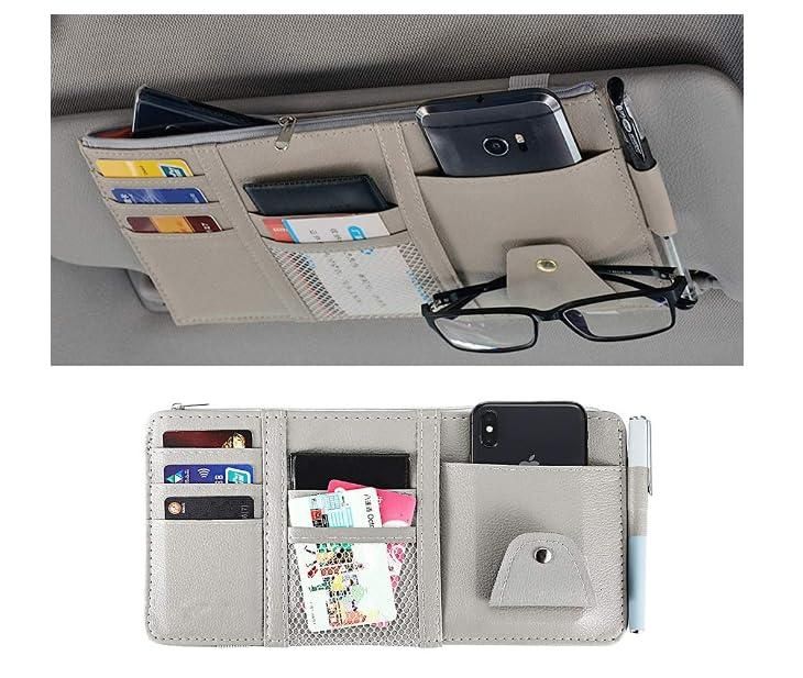 Car Sun Visor Storage Pouch